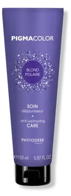 Image de PIGMACOLOR - Soin déjaunisseur blond polaire 150ml - Cheveux blonds