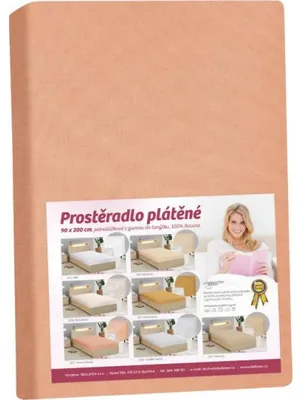Immagine prodotto di Lenzuolo in cotone - Arancione - 90x200