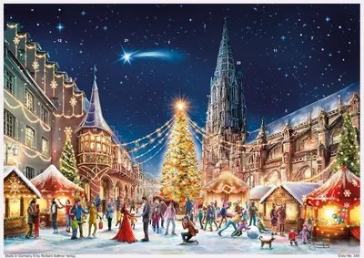 Immagine prodotto di Calendario dell'Avvento di Friburgo: Calendario dell'Avvento in carta