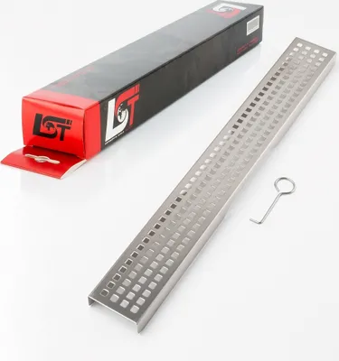 Produktbild von Duschrost Quadrate Ablaufabdeckung Abdeckgitter für 500 x 70 mm Duschrinne