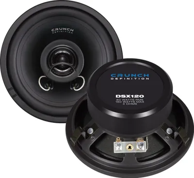 Obrázok produktu pre Crunch DSX120, 2-way, 160 W, 80 W, 4 ohm, 120 mm, 55 mm