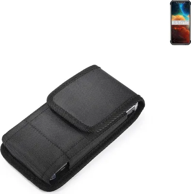 Produktbild von Holster Gürteltasche kompatibel mit Blackview BV9600 Holster Gürtel Tasche wasserabweisend Handy Hülle Schutz Hülle Outdoor schwarz K-S-Trade