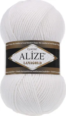 Produktbild von Alize Lanagold Strickgarn mittel 51% Polyacryl 49% Wolle 240m/100g