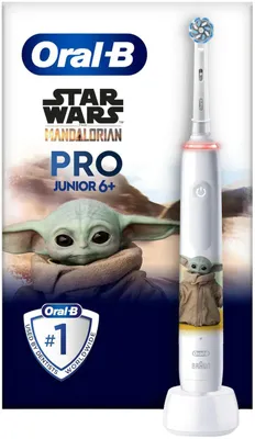 Imagen del producto de Cepillo de dientes eléctrico Oral-B Pro Junior, edición Star Wars