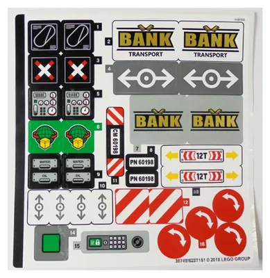 Obrázek produktu pro Samolepky LEGO pro set 60198 - (38749/6227151) (60198stk01) –
