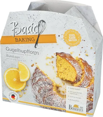 Productafbeelding van Birkmann Basic, bakvorm voor tulbanden, Ø 22 cm, roestvrij staal, artikelnummer 883109