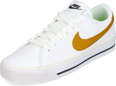 Produktbild von Nike Court Legacy Next Nature White/Gold Suede-Volt-Black Größe EU 37,5