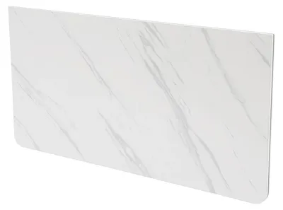 Obrázok produktu pre Sklopný nástenný stolík 80x40 cm - Nástenný písací stôl - Skladací kuchynský stôl - Nosnosť 30 kg - Biela farba