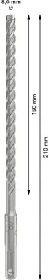 Immagine prodotto di vrták SDS plus-5X 8x150x210