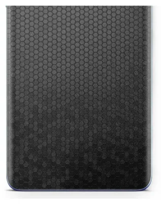 Produktbild von apgo Rückseite Schutzfolie, Skin, kompatibel mit Xiaomi Redmi Note 13 Pro, Hinten Displayschutzfolie aus Vinylfolie, kratzfest, einfache Montage - Schwarze Honigwabe