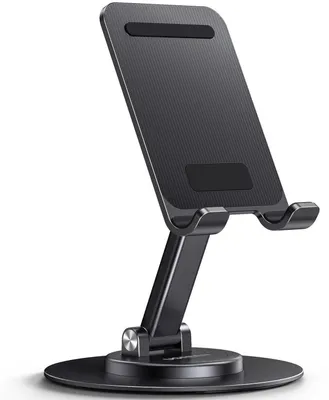 Produktbild von Handy Ständer 360° drehbar faltbar höhenverstellbar für Smartphones Tablets bis 9,7 Zoll