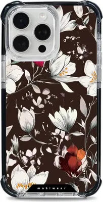 Produktbild von Handyhülle für iPhone 15 Pro Max mit MagSafe, Mobiwear Elite Bumper, Nachtstrauß
