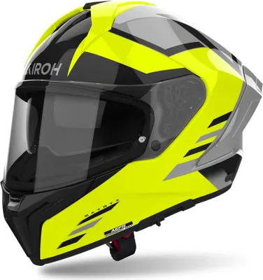 Obrázek produktu pro Celoobličejová přilba Crossová přilba Bezpečnostní přilba Motocyklová přilba AIROH Matryx Thron Yellow Velikost XS
