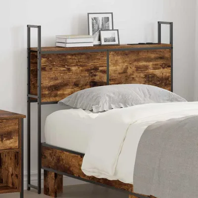 Produktbild von Stauraum-Kopfteil Räuchereiche 100 cm Holzwerkstoff