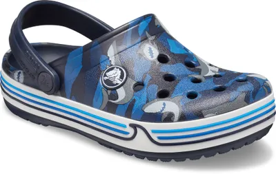Produktbild von crocs Crocband Shark Clog Kids Navy Croslite Größe: 22/23 Normal