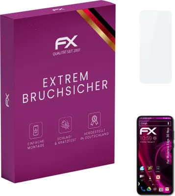 Produktbild von atFoliX FX-Hybrid-Glass Displayfolie kompatibel mit Motorola Edge 30 Neo Glasfolie