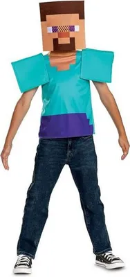 Immagine prodotto di Costume Minecraft Steve Essential 5-6 anni