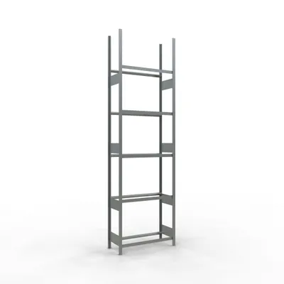 Produktbild von Rädergrundregal 3500x1000x400 mm - 5 Ebenen á 1000 mm, verzinkt
