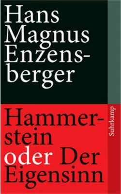 Produktbild von Hammerstein oder Der Eigensinn
