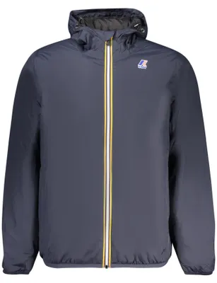 Produktbild von Langarms-Jacke für Herren: Blau, wind- und wasserdicht, recycelt