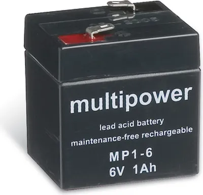 Produktbild von Powery Bleiakku (multipower) MP1-6