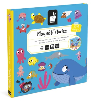 Produktbild von Magnetistors Magnetpuzzle Unterwasserwelt, Janod
