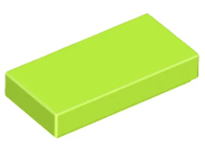 Produktbild von Lego® 1x2 Fliesen 3069 - 1 Stück Lime