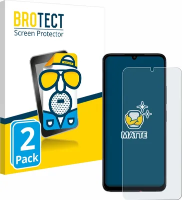 Produktbild von 2x BROTECT Schutzfolie für Xiaomi Poco C65 Displayschutz Displayschutzfolie Folie Matt Entspiegelungsfolie
