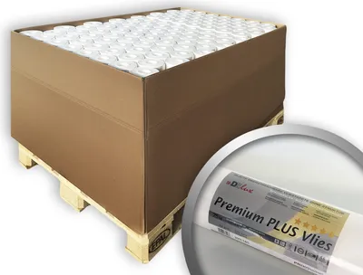 Produktbild von Armierungsvlies PremiumVlies PLUS 160 g glattes Renoviervlies weiß 1 Pal 1925 m2