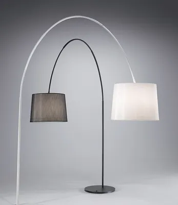 Produktbild von Ideal lux DORSALE MPT1 Stehleuchte mit E27 Fassung Struktur Schwarz Fuß aus Metall exkl. Lampenschirm