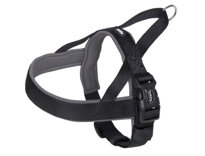 Produktbild von Nobby Norweger Geschirr Classic Preno schwarz/grau, Bauchumfang: 60-76 cm
