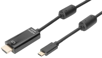 Productafbeelding van DIGITUS AK-300330-050-S DIGITUS USB Type-C Gen2 adapter-/converterkabel, Type-C naar HDMI A