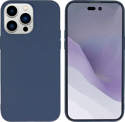 Obrázok produktu pre imoshion Farebný zadný kryt pre Apple iPhone 14 Pro Max - Tmavomodrý