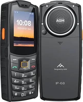Produktbild von AGM M6 Rugged Mobile Phone 4G Dual SIM 2.4" Schwarz Wasserdicht IP68
