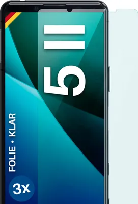 Produktbild von moex® 3x Schutzfolie kompatibel mit Sony Xperia 5 II - Displayschutzfolie dünn Folie, Klar