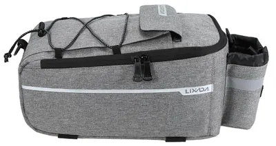 Produktbild von Isolierte Kühltasche für den Kofferraum mit Regenschutz – wasserdichte Fahrradtasche für den Gepäckträger – reflektierende MTB-Fahrradtasche – Umhängetasche