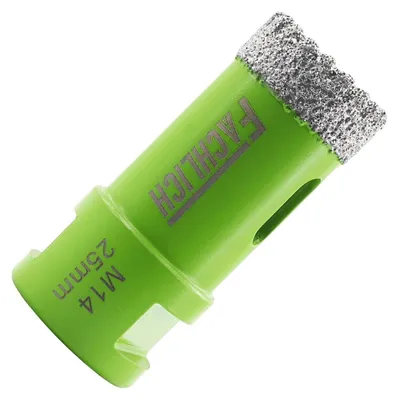 Zdjęcie produktu dla Wiertło diamentowe 25 mm z gwintem M14, tarcza do wiercenia otworów w płytkach, ceramice, granicie i marmurze