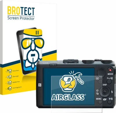 Produktbild von BROTECT Schutzglas für Sony Cyber-Shot DSC-HX60 Schutzfolie Panzer Folie Glas Display Schutz klar