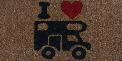 Produktbild von Fußmatte Fußabstreifer Kokos Camper Wohnmobil