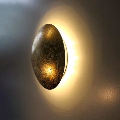 Produktbild von Luce Ambiente Design 9019 S GO Wohnraumleuchte Gold 21,5 x 21,5 x 6,5 cm