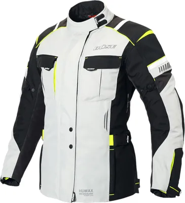 Produktbild von Büse Breno Pro Damen Motorrad Textiljacke, schwarz/hellgrau, 38