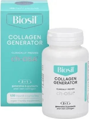Productafbeelding van BioSil Geavanceerde Collageenstimulator (120 capsules) 8029