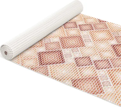 Produktbild von Badematte Anti-Rutsch-Matte Weichschaummatte Karo Badvorleger braun Breite 65 cm Länge 100 cm