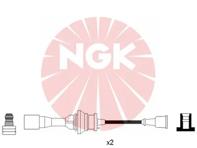 Produktbild von Ngk Zündleitungssatz  8647