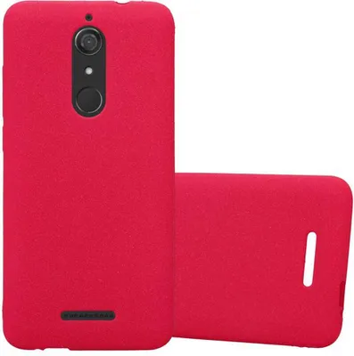 Produktbild von Cadorabo Schutzhülle für WIKO VIEW Hülle in Rot Handyhülle TPU Etui Cover Case