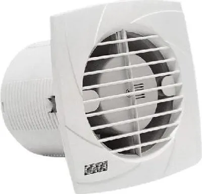 Obrázek produktu pro Sapho Cata B-Plus - Koupelnový ventilátor s časovačem B-15 PLUS T, 25 W, potrubí 150 mm, bílá 00983100