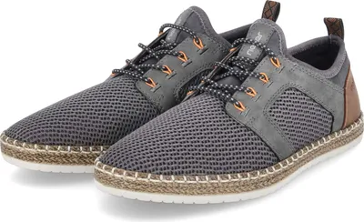 Produktbild von Rieker Schnürhalbschuhe bequem in grau, Gr. 42