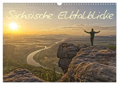 Produktbild von Sächsische Elbtalblicke (Wandkalender 2027 DIN A3 quer), CALVENDO Monatskalender