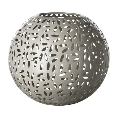 Produktbild von Fink DARIA, Windlicht, Eisen pulverbeschichtet, matt, grau, L. 24 cm, B. 24 cm, H. 20 cm, D. 24 cm 146343