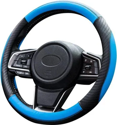 Produktbild von Famanu Lenkradbezug Antirutsch 37-38 cm - Blau